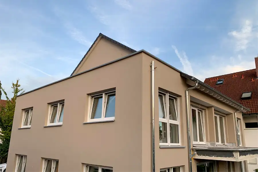 Baustand OG-Wohnung Karlstein (4-Familien-Wohnhaus)