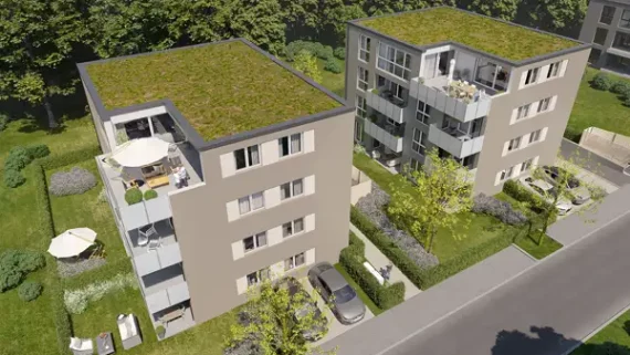MyHome Immobilien GmbH: Wohnhäuser - Leibnizstr. 9+11, Nilkheim