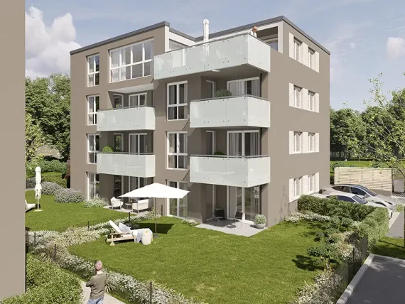 MyHome Immobilien GmbH: Wohnhäuser - Leibnizstr. 9+11, Nilkheim - EG-links