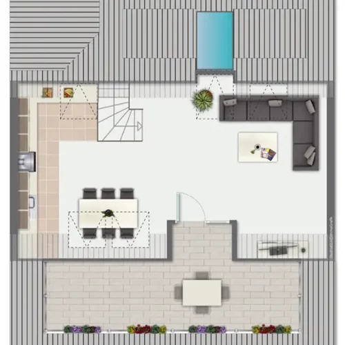 Grundriss: 5-Zimmer-Maisonette-Wohnung (DG)